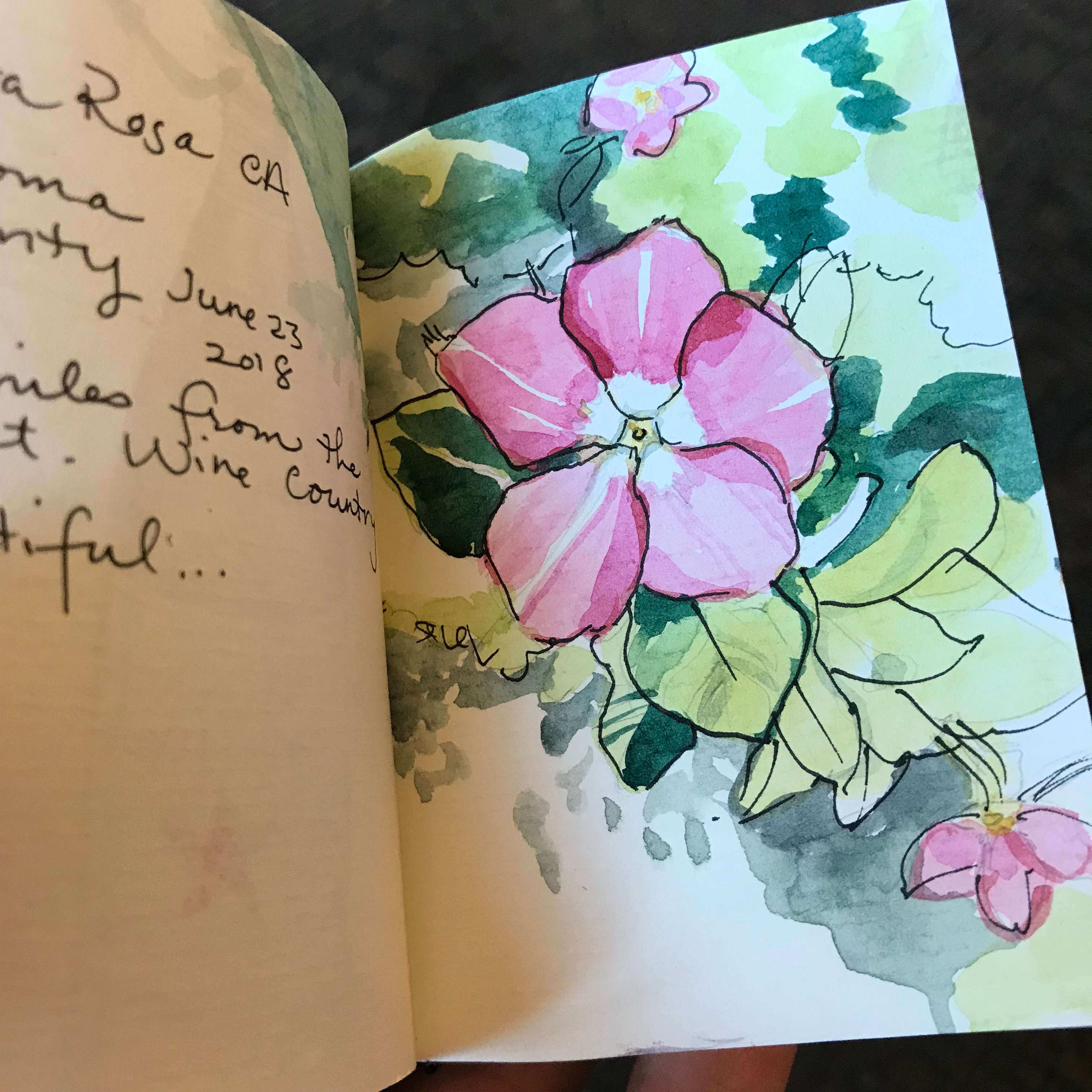 Art Journaling and Sketching Feeds the Creative Spirit: Karen Elaine